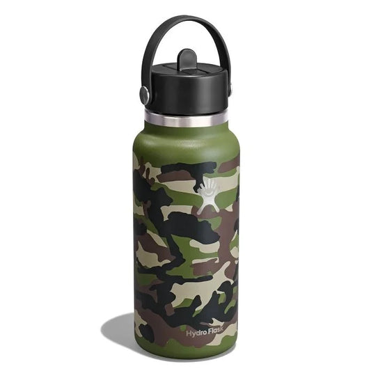 32 oz Wide Mouth with Flex Straw Cap - US 3224
