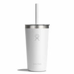 20 oz All Around™ Tumbler with Clear Straw Lid - White - US 0573