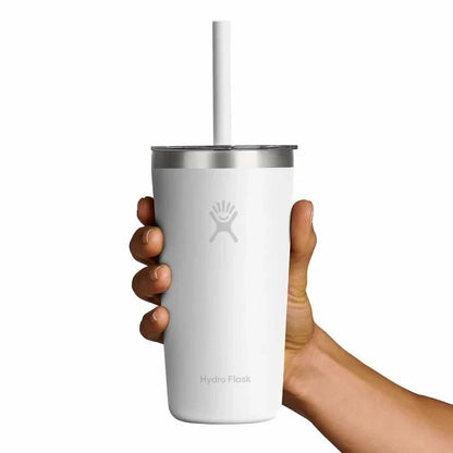 20 oz All Around™ Tumbler with Clear Straw Lid - White - US 0573