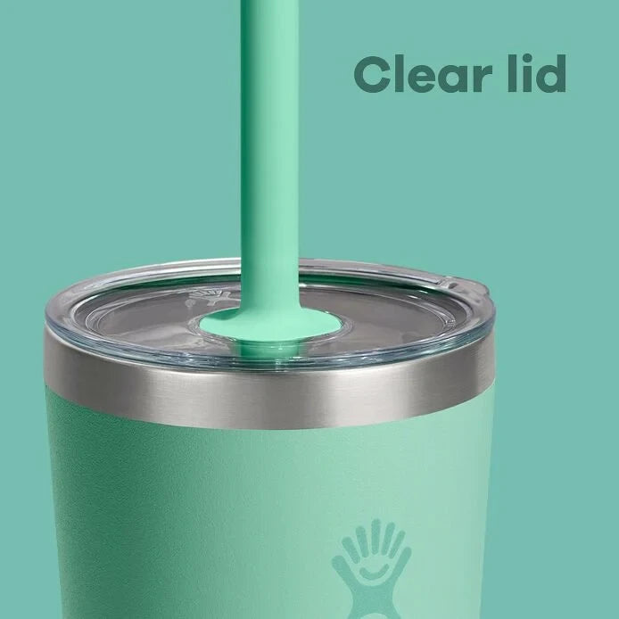 20 oz All Around™ Tumbler with Clear Straw Lid - White - US 0573