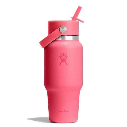 24 oz Travel Bottle with Flex Straw Cap - US 9885
