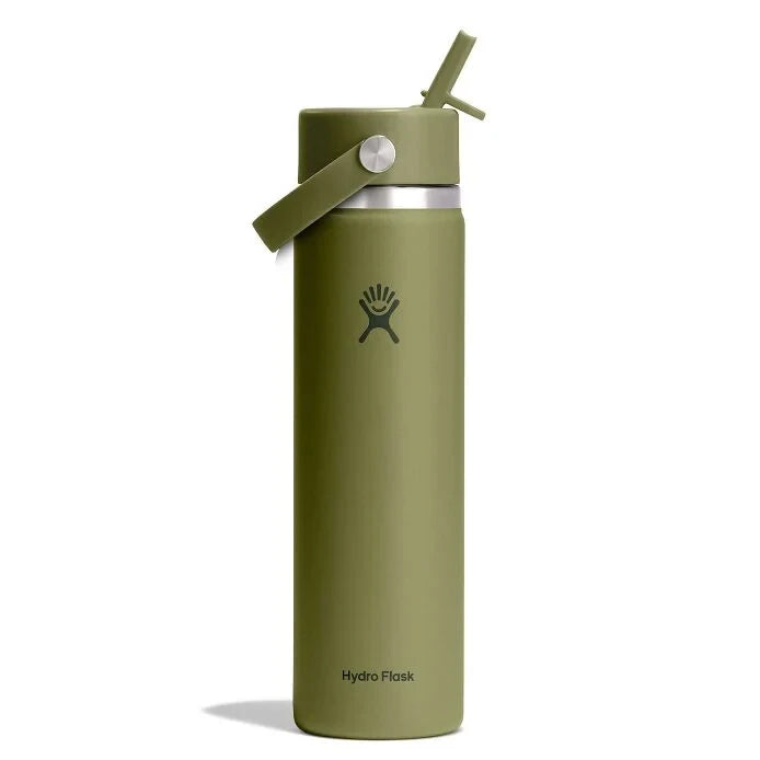 24 oz Wide Mouth with Flex Straw Cap - US 2180