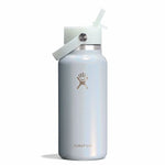 32 oz Wide Mouth with Flex Straw Cap - Glimmer Blue - US 5818