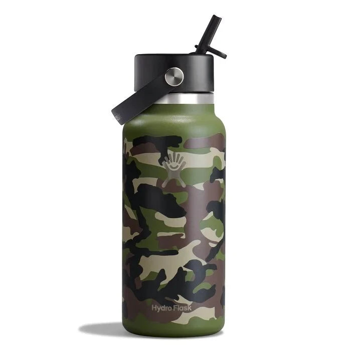 32 oz Wide Mouth with Flex Straw Cap - US 3224