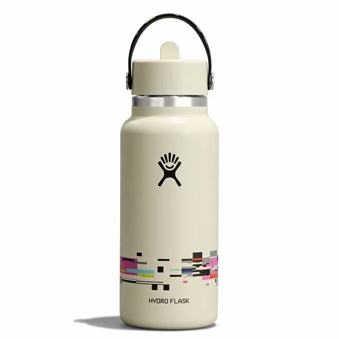 Glitch Collection - 32 oz Bottle with Flex Straw Cap - US 6856